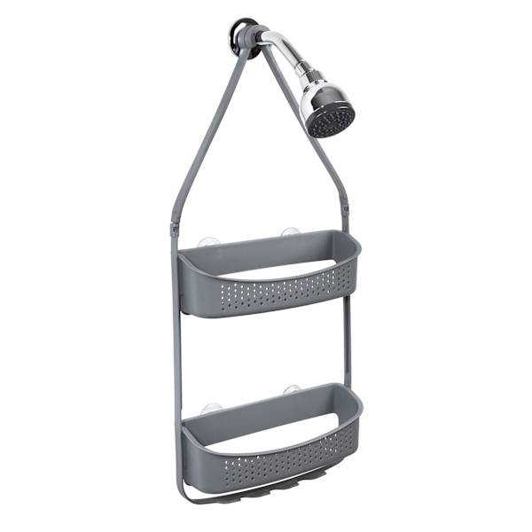 Grey Shower Caddy, 4.3"