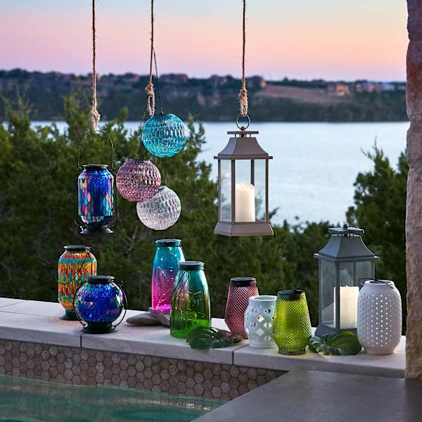 Solar panel lantern hotsell