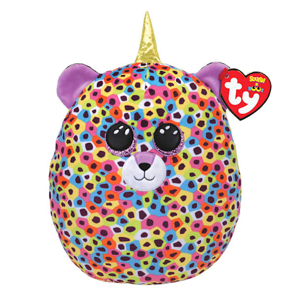 Ty Squish-A-Boos Giselle The Multicolor Leopard