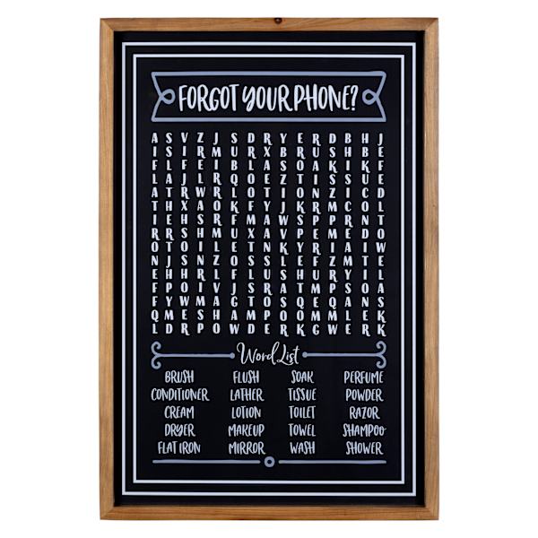 Forgot Your Phone Wall Decor, 16x24