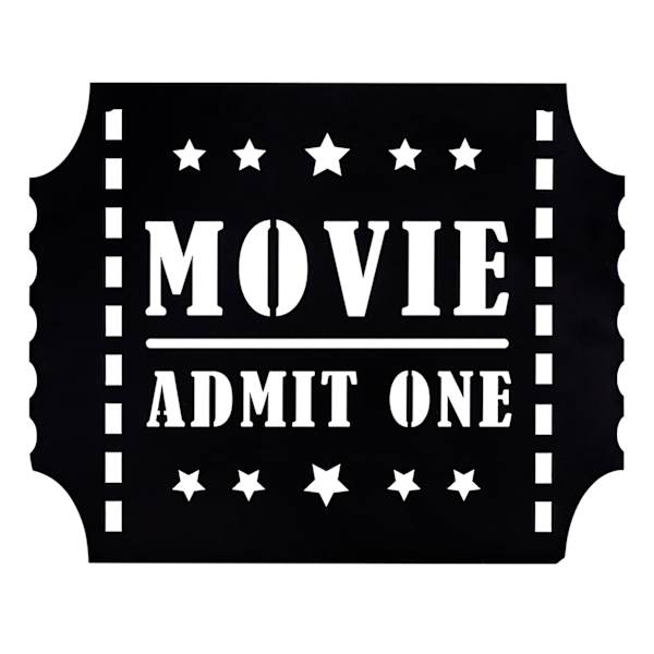 Movie Ticket Wall Art, 20x16