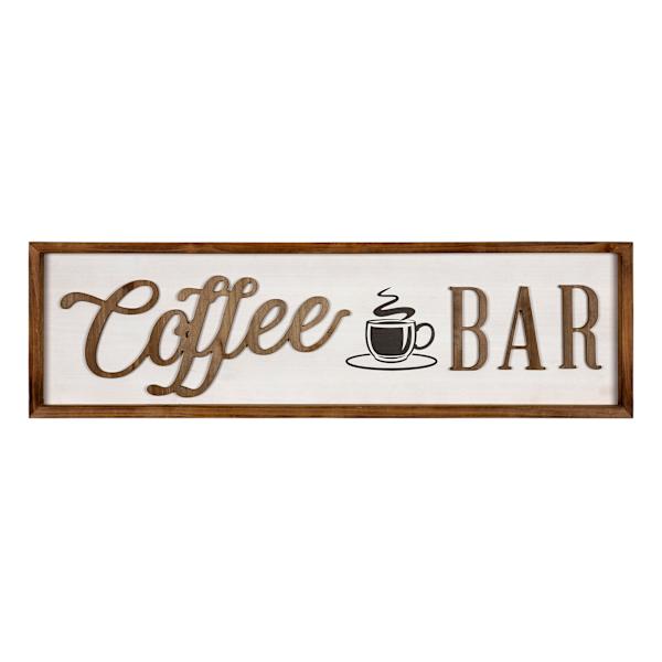 Coffee Bar Wall Sign, 34x10