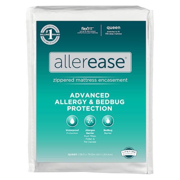 Allergy & Bedbug Mattress Protector, Queen