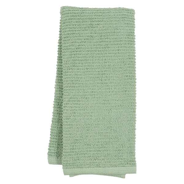 Wave Kitchen Towel, Sage