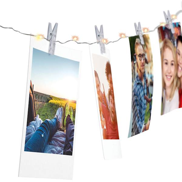 Silver Firefly Clip Lights