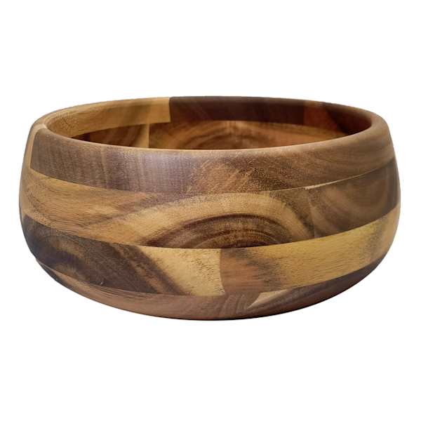 Acacia Wood Serving Bowl, Small