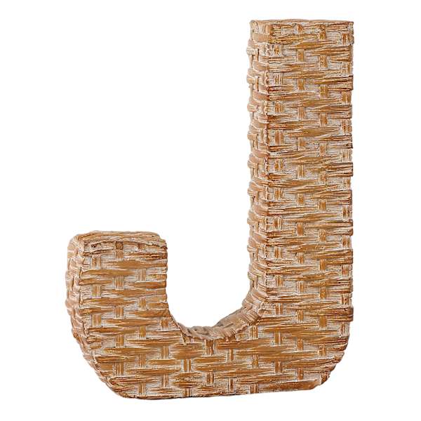 Grace Mitchell 6" Letter Decor, J