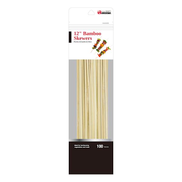Culinary Elements Bamboo Skewers, 12"