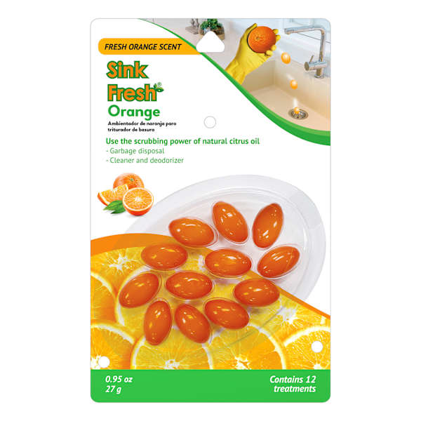 12-Pack Orange Sink Fresh
