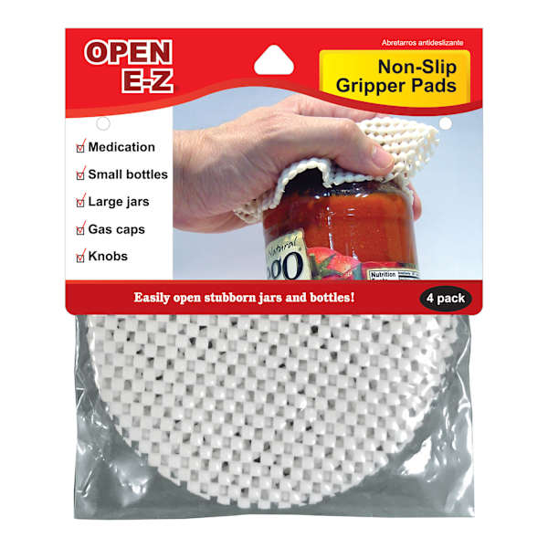 Open E-Z Non-Slip Gripper Pads 4 Count