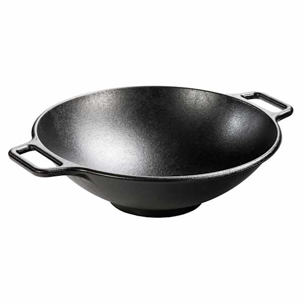 Lodge Cast Iron Wok with Dual Handles