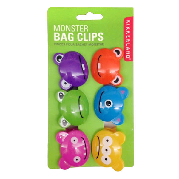 Monster Bag Clips 6 Pack