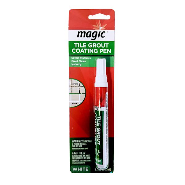 Magic Tile Grout Coating Pen, White