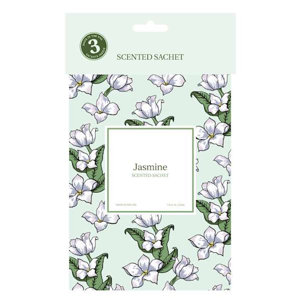 3-Pack Jasmine Scented Sachet