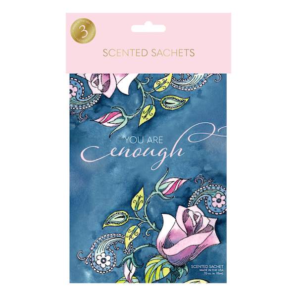 3-Pack Sassy Rose Scented Sachet