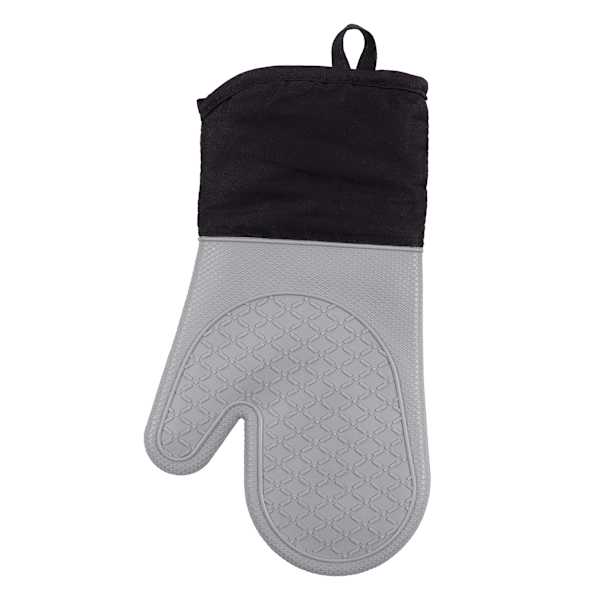 Silicone Oven Mitt, Black