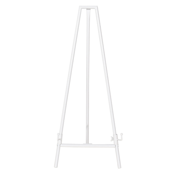 White Metal Easel, 27.5"