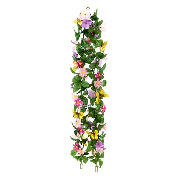 Daisy & Hydrangea Floral Chain, 72"