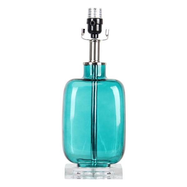 Laila Ali 15 Teal Glass Acyrlic Base