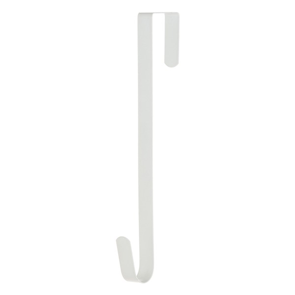 White Wreath Hanger, 14"
