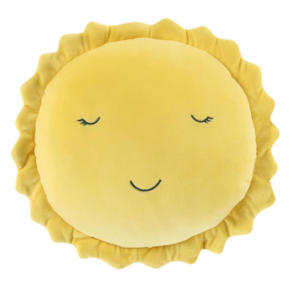 Tiny Dreamers Sunny Plush Throw Pillow, 16"