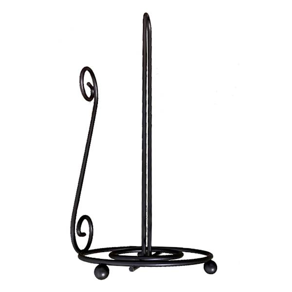 Bronze Metal Scroll Paper Towel Holder