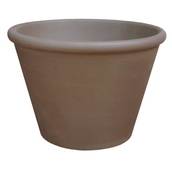 Indoor Brown Terracotta Cone Pot, Small