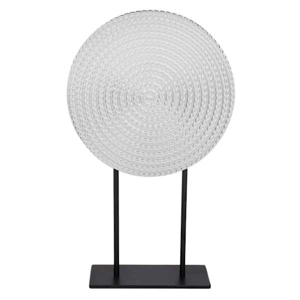 Metal Circle Tabletop Decor, 16"