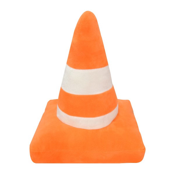 Tiny Dreamers Cone Zone Shaped Plush Pillow, 12x14