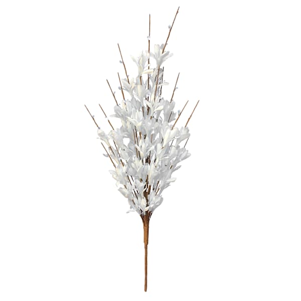 Forsythia Cluster Floral Stem, 23"
