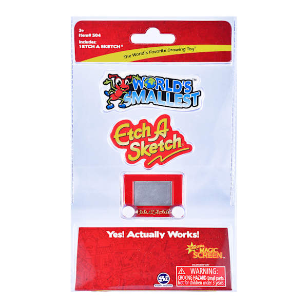 World's Smallest Etch A Sketch