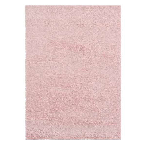 (C177) Parma Blush Shag Accent Rug, 3x5