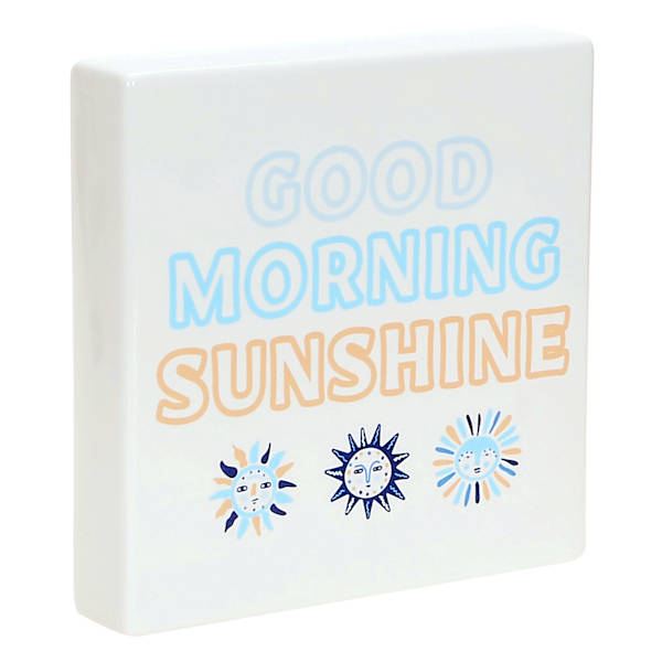 Tracey  Boyd Good Morning Sunshine Block, 8"