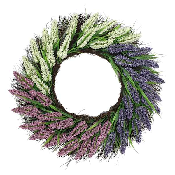 Purple Heather & Berry Wreath, 22"