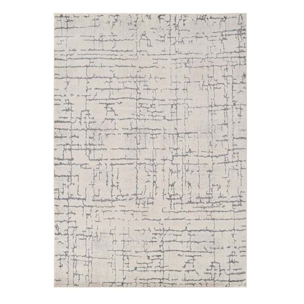 (D533) Crosby St. Cleo Neutral Abstract Area Rug, 8x10