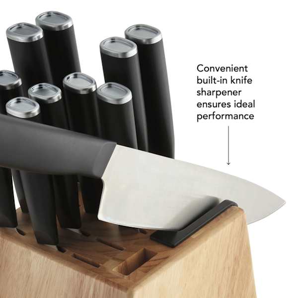 Kitchenaid 12-Piece Classic Stamped Knife Block Set
