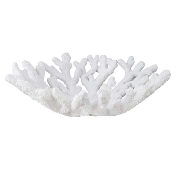 Ty Pennington White Coral Bowl, 13.5"