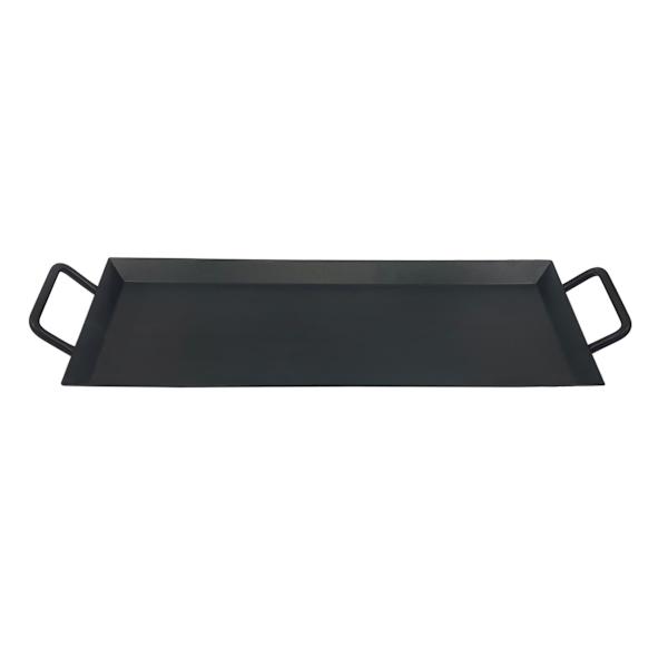 Black Iron Serving Tray with Handles