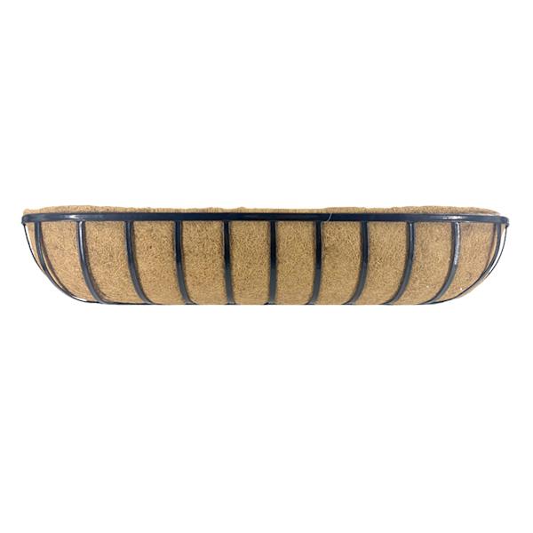 Coco Metal Trough Outdoor Planter, Large