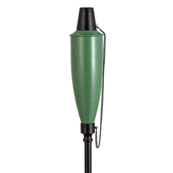 Green Metal Genie Garden Torch, 72"