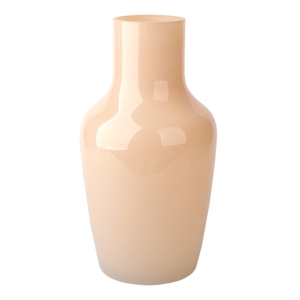 Tracey Boyd Tan Glass Vase, 10"