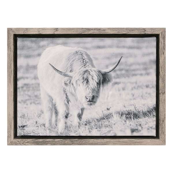 Ty Pennington Cow Canvas, 8"