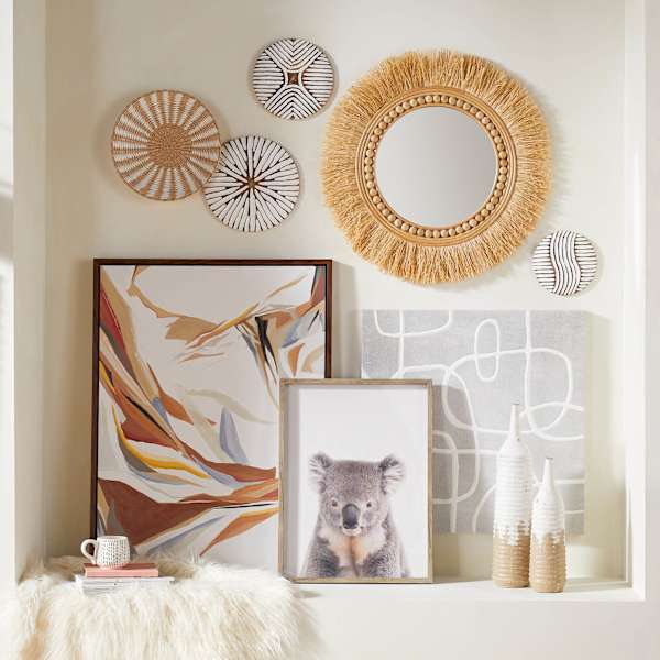 Target woven basket wall decor deals