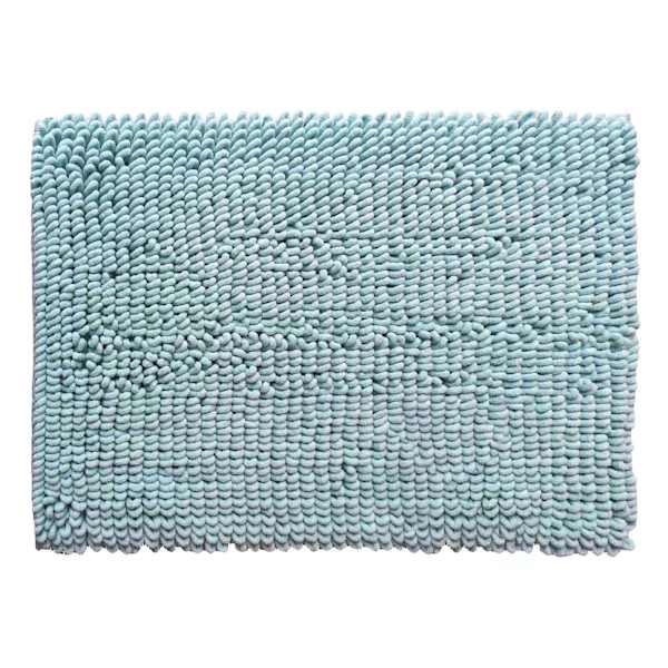 Alyssa Aqua Bath Mat, 20x30