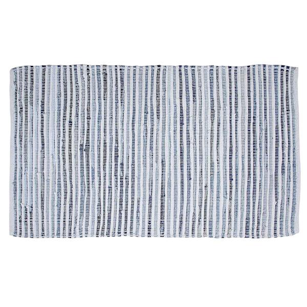 Denim Chindi Striped Accent Rug, 27x45