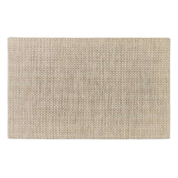 Brookwood Tan Cotton Kitchen Mat, 18x30