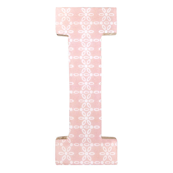 Decal Wooden Letter, I