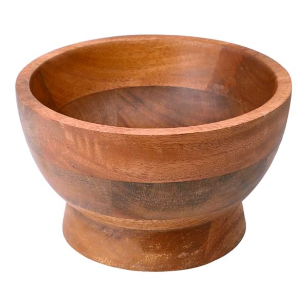 Honeybloom Mango Wood Decorative Bowl, 8"