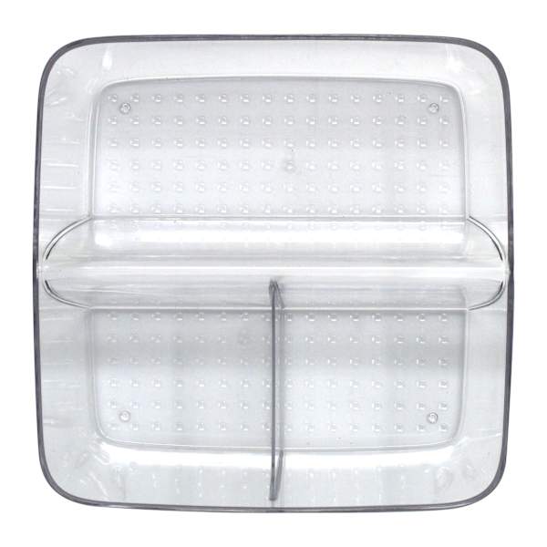 3-Section Clear Storage Bin