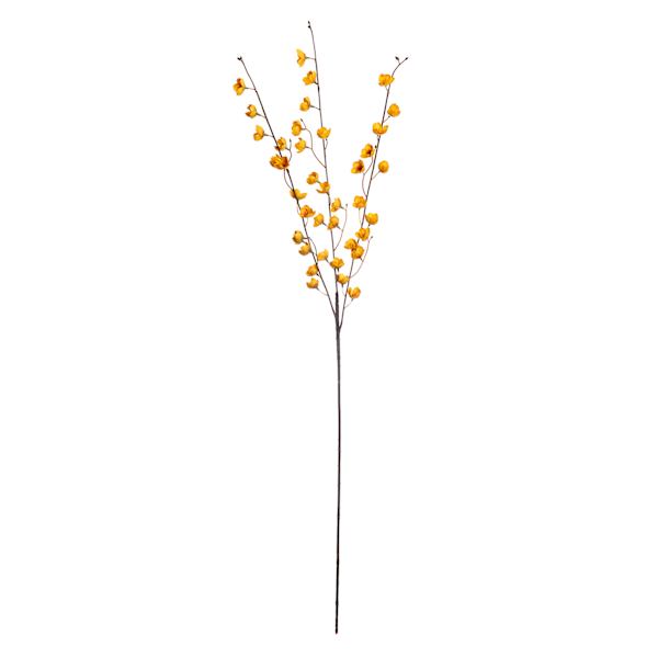 Yellow Mini Phalaenopsis Floral Spray, 30"